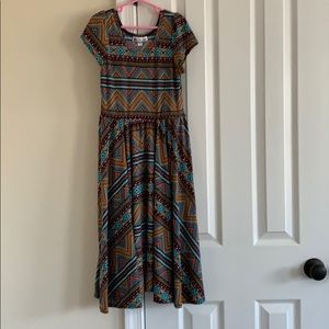 LuLaRoe Girls Dot Dot Smile Dress